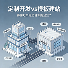 嘉峪关建站-定制开发vs模板建站：哪种方案更适合你的企业？