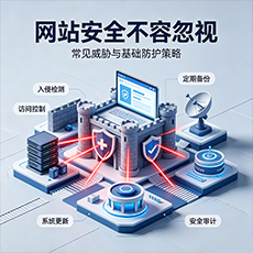嘉峪关建站-网站安全不容忽视：常见威胁与基础防护策略