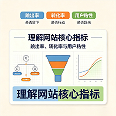 嘉峪关建站-理解网站核心指标：跳出率、转化率与用户粘性