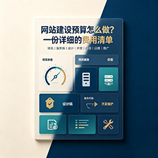 嘉峪关建站-网站建设预算怎么做？一份详细的费用清单