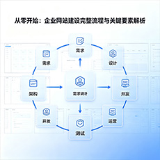 嘉峪关建站-从零开始：企业网站建设完整流程与关键要素解析